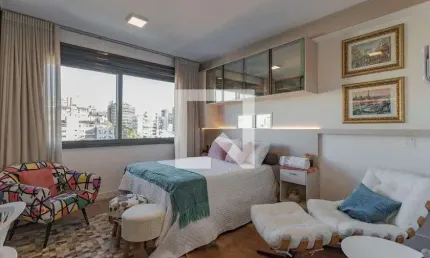 Kitnet / Stúdio para Aluguel - Mont&apos;Serrat, 1 Quarto,  28 m² - Porto Alegre