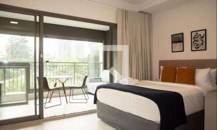 Kitnet / Stúdio para Aluguel - Moema, 1 Quarto,  35 m² - São Paulo
