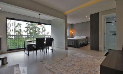 Kitnet / Stúdio para Aluguel - Portal do Morumbi, 1 Quarto,  38 m² - São Paulo