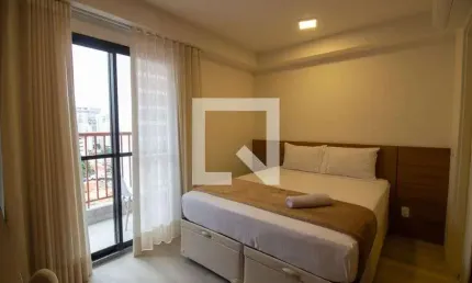 Kitnet / stúdio para aluguel - brooklin, 1 quarto,  25 m² - são paulo