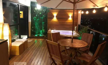 Cobertura para Aluguel - Panamby, 2 Quartos,  120 m² - São Paulo