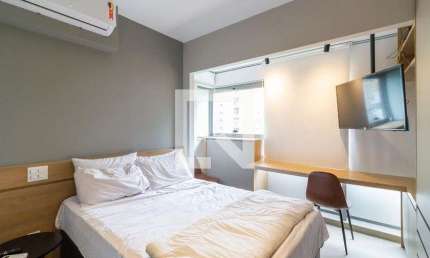 Kitnet / Stúdio para Aluguel - Pinheiros, 1 Quarto,  19 m² - São Paulo