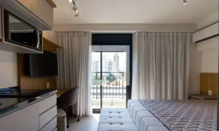Kitnet / Stúdio para Aluguel - Perdizes, 1 Quarto,  23 m² - São Paulo