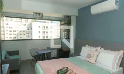 Kitnet / Stúdio para Aluguel - Consolação, 1 Quarto,  25 m² - São Paulo