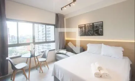 Kitnet / Stúdio para Aluguel - Brooklin, 1 Quarto,  28 m² - São Paulo