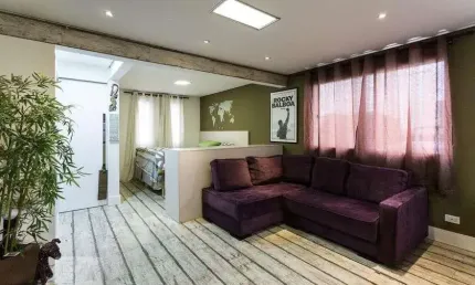 Apartamento para aluguel - campo belo, 1 quarto,  40 m² - são paulo