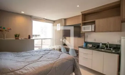 Kitnet / Stúdio para Aluguel - Chácara Inglesa, 1 Quarto,  25 m² - São Paulo