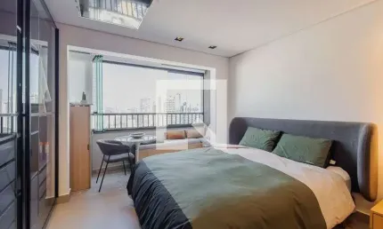 Apartamento para aluguel - pinheiros, 1 quarto,  25 m² - são paulo