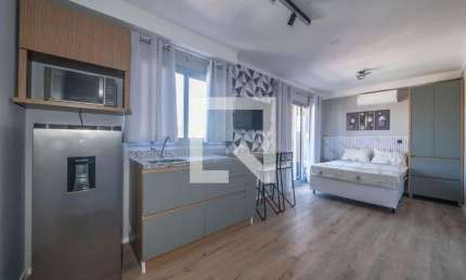 Kitnet / Stúdio para Aluguel - Brooklin, 1 Quarto,  25 m² - São Paulo