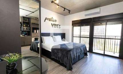 Kitnet / Stúdio para Aluguel - Consolação, 1 Quarto,  33 m² - São Paulo