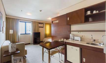Apartamento para Aluguel - Chácara Santo Antonio, 1 Quarto,  28 m² - São Paulo