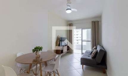 Apartamento para Aluguel - Cidade Ocian, 1 Quarto,  64 m² - Praia Grande