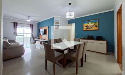 Apartamento para Aluguel - Guilhermina, 3 Quartos,  123 m² - Praia Grande