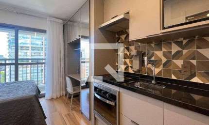 Kitnet / Stúdio para Aluguel - Moema, 1 Quarto,  21 m² - São Paulo