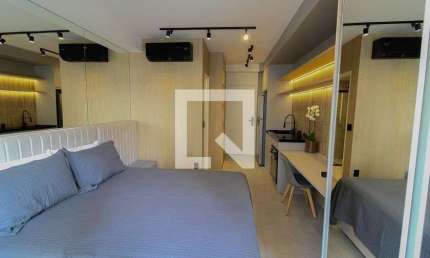 Kitnet / Stúdio para Aluguel - Vila Nova Conceição, 1 Quarto,  25 m² - São Paulo