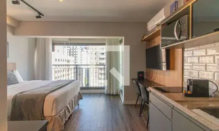 Kitnet / Stúdio para Aluguel - Moema, 1 Quarto,  25 m² - São Paulo