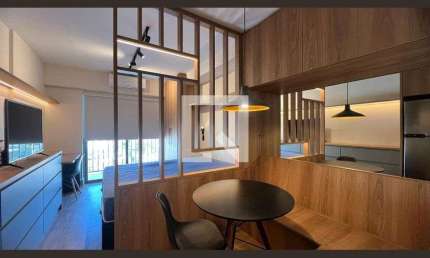 Kitnet / Stúdio para Aluguel - Pinheiros, 1 Quarto,  37 m² - São Paulo