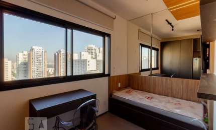 Kitnet / Stúdio para Aluguel - Vila Mariana, 1 Quarto,  16 m² - São Paulo