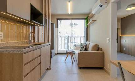 Apartamento para Aluguel - Campo Belo, 1 Quarto,  32 m² - São Paulo