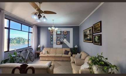 Apartamento para Aluguel - José Menino, 3 Quartos,  140 m² - Santos