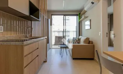 Kitnet / Stúdio para Aluguel - Campo Belo, 1 Quarto,  32 m² - São Paulo