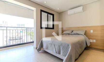 Kitnet / Stúdio para Aluguel - Santa Cecília, 1 Quarto,  28 m² - São Paulo
