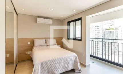 Kitnet / Stúdio para Aluguel - Santa Cecília, 1 Quarto,  28 m² - São Paulo