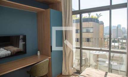 Kitnet / Stúdio para Aluguel - Brooklin, 1 Quarto,  22 m² - São Paulo