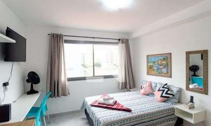 Kitnet / Stúdio para Aluguel - Vila Clementino, 1 Quarto,  25 m² - São Paulo