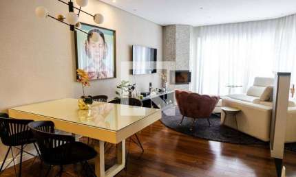 Apartamento para Aluguel - Jardim, 1 Quarto,  91 m² - Santo André
