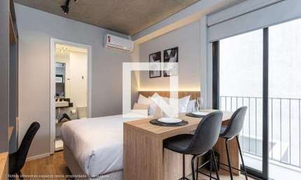 Kitnet / Stúdio para Aluguel - Jardim Paulista, 1 Quarto,  19 m² - São Paulo