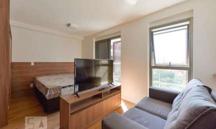 Kitnet / Stúdio para Aluguel - Pinheiros, 1 Quarto,  30 m² - São Paulo