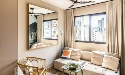 Apartamento para Aluguel - Santa Cecília, 1 Quarto,  26 m² - São Paulo