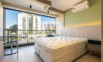 Kitnet / Stúdio para Aluguel - Vila Madalena, 1 Quarto,  22 m² - São Paulo