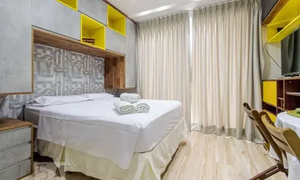 Kitnet / stúdio para aluguel - centro, 1 quarto,  22 m² - são paulo