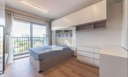 Kitnet / Stúdio para Aluguel - Brooklin, 1 Quarto,  24 m² - São Paulo