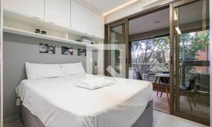 Kitnet / Stúdio para Aluguel - Vila Madalena, 1 Quarto,  28 m² - São Paulo