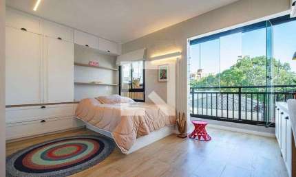 Kitnet / Stúdio para Aluguel - Pinheiros, 1 Quarto,  30 m² - São Paulo