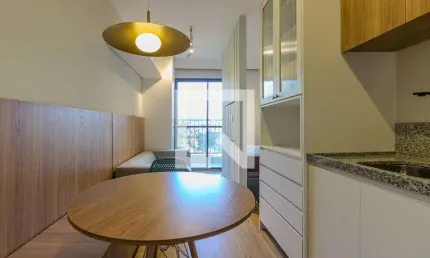 Kitnet / stúdio para aluguel - brooklin, 1 quarto,  25 m² - são paulo