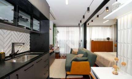 Kitnet / Stúdio para Aluguel - Pinheiros, 1 Quarto,  31 m² - São Paulo