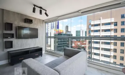 Apartamento para aluguel - pinheiros, 1 quarto,  50 m² - são paulo