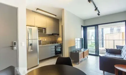 Apartamento para aluguel - vila olímpia, 1 quarto,  47 m² - são paulo