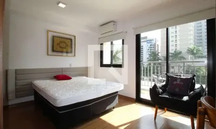Kitnet / stúdio para aluguel - moema, 1 quarto,  31 m² - são paulo
