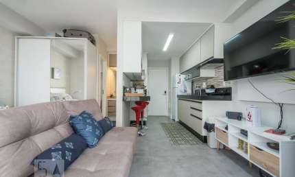 Kitnet / Stúdio para Aluguel - Brooklin, 1 Quarto,  36 m² - São Paulo