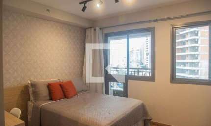 Kitnet / Stúdio para Aluguel - Chácara Santo Antonio, 1 Quarto,  25 m² - São Paulo