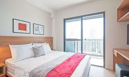 Kitnet / Stúdio para Aluguel - Brooklin, 1 Quarto,  25 m² - São Paulo