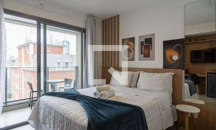 Kitnet / Stúdio para Aluguel - Consolação, 1 Quarto,  28 m² - São Paulo