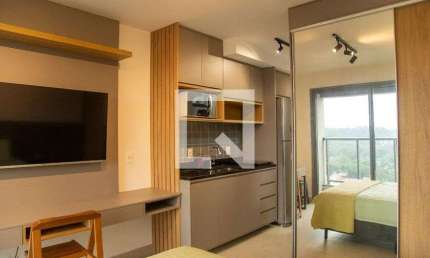 Kitnet / Stúdio para Aluguel - Santo Amaro , 1 Quarto,  26 m² - São Paulo