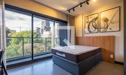 Kitnet / Stúdio para Aluguel - Pinheiros, 1 Quarto,  27 m² - São Paulo