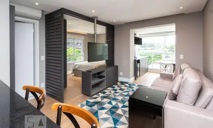 Apartamento para aluguel - pinheiros, 1 quarto,  45 m² - são paulo